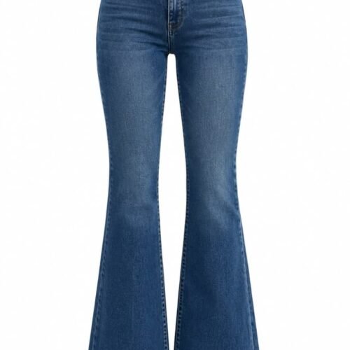 Dark Wash Flare Jeans for a Timeless Denim Look